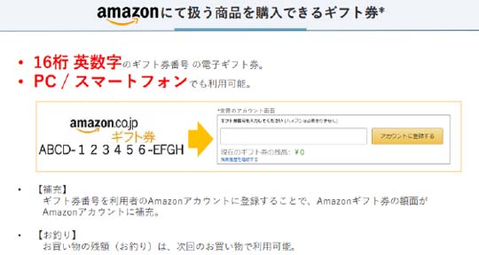 Amazon ギフトコード 配信事務局